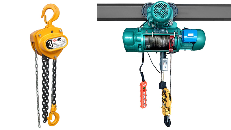 수동 호이스트와 전기 호이스트 중에서 선택하는 방법은 무엇입니까?