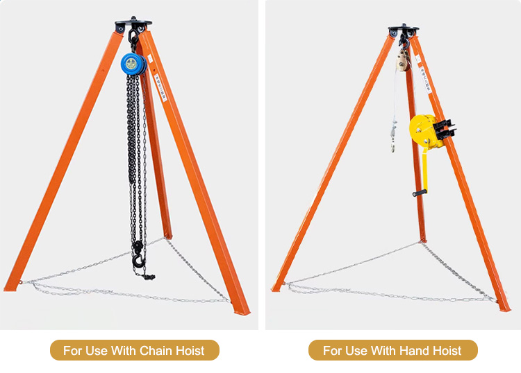 Hand Cranked Lifting Tripod